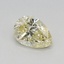 0.36 Ct. Fancy Light Yellow Pear Lab Grown Diamond