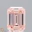 2.11 Ct. Fancy Intense Pink Emerald Lab Grown Diamond