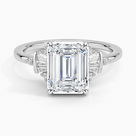 Platinum Daphne Art Deco Ring