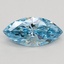 1.00 Ct. Fancy Vivid Blue Marquise Lab Grown Diamond