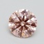 1.61 Ct. Fancy Intense Pink Round Lab Grown Diamond
