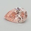 1.25 Ct. Fancy Vivid Pink Pear Lab Grown Diamond