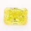 2.05 Ct. Fancy Vivid Yellow Radiant Lab Grown Diamond