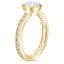 18K Yellow Gold Sinclair Art Deco Diamond Ring (1/6 ct. tw.), smallside view