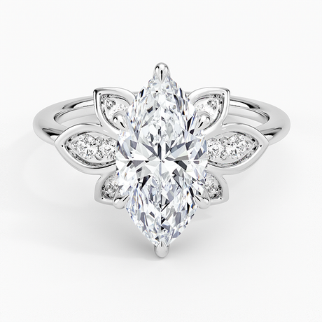 Platinum Luxe Fiore Diamond Ring
