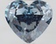 2.51 Ct. Fancy Intense Blue Heart Lab Grown Diamond