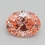 2.01 Ct. Fancy Intense Pink Oval Lab Grown Diamond