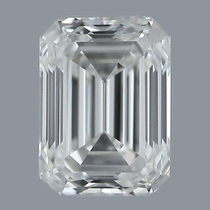 Emerald diamond — real photo