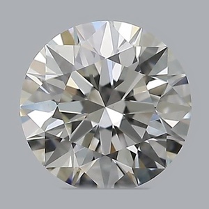 Round diamond — real photo