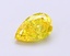 1.01 Ct. Fancy Vivid  Yellow Pear Lab Grown Diamond