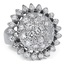 Modern Diamond Cocktail Ring