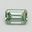 1.02 Ct. Fancy Intense Pacific Green Emerald Lab Grown Diamond