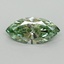 1.56 Ct. Fancy Vivid Pacific Green Marquise Lab Grown Diamond