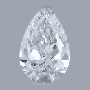 Pear diamond — real photo