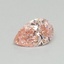 0.34 Ct. Fancy Vivid Pink Pear Lab Grown Diamond