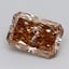 3.03 Ct. Fancy  Brown Radiant Lab Grown Diamond
