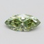 1.02 Ct. Fancy Vivid Green Marquise Lab Grown Diamond