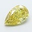 5.54 Ct. Fancy Intense Yellow Pear Lab Grown Diamond