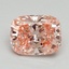 1.52 Ct. Fancy Vivid Pink Cushion Lab Grown Diamond