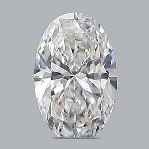 Oval diamond — real photo
