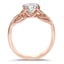Woven Diamond Ring, smallside view