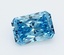 2.01 Ct. Fancy Vivid  Blue Radiant Lab Grown Diamond