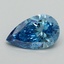 1.50 Ct. Fancy Vivid Blue Pear Lab Grown Diamond