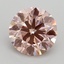 2.50 Ct. Fancy Intense Pink Round Lab Grown Diamond