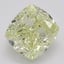 1.50 Ct. Fancy Light Yellow Cushion Diamond