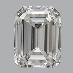 Emerald diamond — real photo