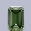 1.06 Ct. Fancy Vivid Green Emerald Lab Grown Diamond
