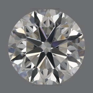Round diamond — real photo