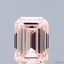 1.40 Ct. Fancy Pink Emerald Lab Grown Diamond