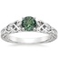 Platinum Aberdeen Celtic Diamond Ring, smalltop view