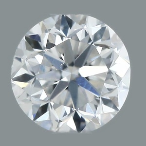 Round diamond — real photo