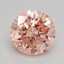 2.30 Ct. Fancy Intense Pink Round Lab Grown Diamond
