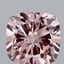 3.90 Ct. Fancy Intense Pink Cushion Lab Grown Diamond