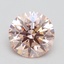 1.50 Ct. Fancy Pink Round Lab Grown Diamond