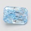 5.11 Ct. Fancy Vivid Blue Radiant Lab Grown Diamond