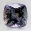 7.9mm Unheated Parti-Color Cushion Tanzanite
