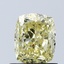 1.01 Ct. Fancy Intense Yellow Cushion Lab Grown Diamond