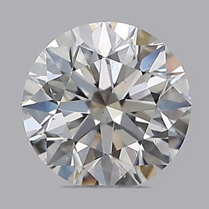 Round diamond — real photo