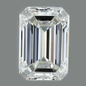 Emerald diamond — real photo