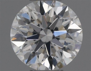 Round diamond — real photo