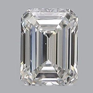 Emerald diamond — real photo
