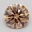 1.45 Ct. Fancy Light  Brown Round Lab Grown Diamond