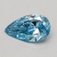 0.50 Ct. Fancy Vivid Blue Pear Lab Grown Diamond