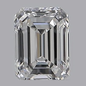 Emerald diamond — real photo
