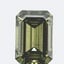 1.61 Ct. Fancy Vivid Green Emerald Lab Grown Diamond