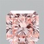 2.57 Ct. Fancy Vivid  Pink Radiant Lab Grown Diamond